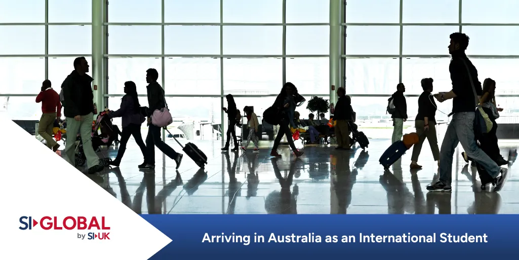 arriving in australia international student