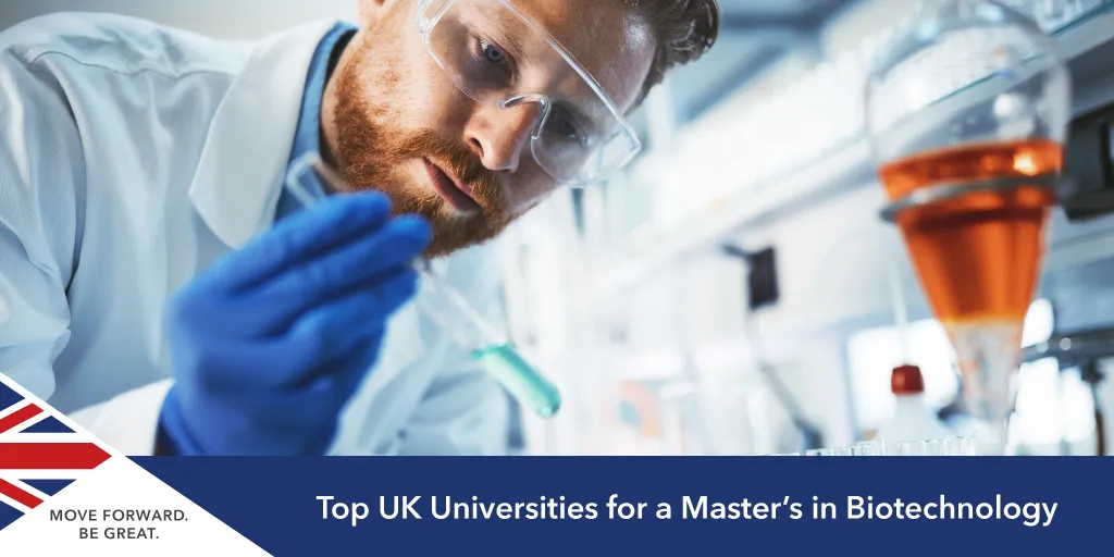 best uk universities master of biotechnology