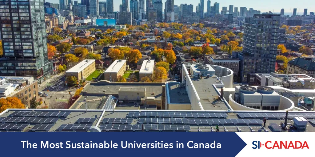 most sustainable universities canada