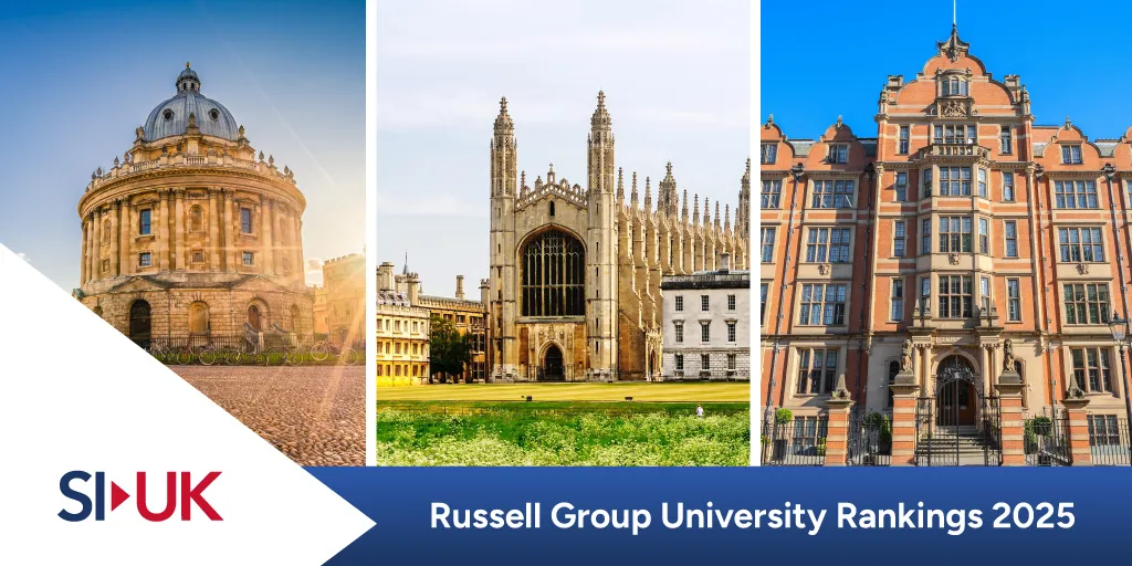 russell group university rankings 2025