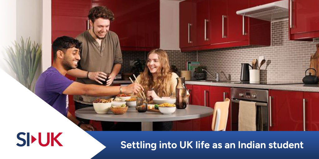 settle into uk life indian student