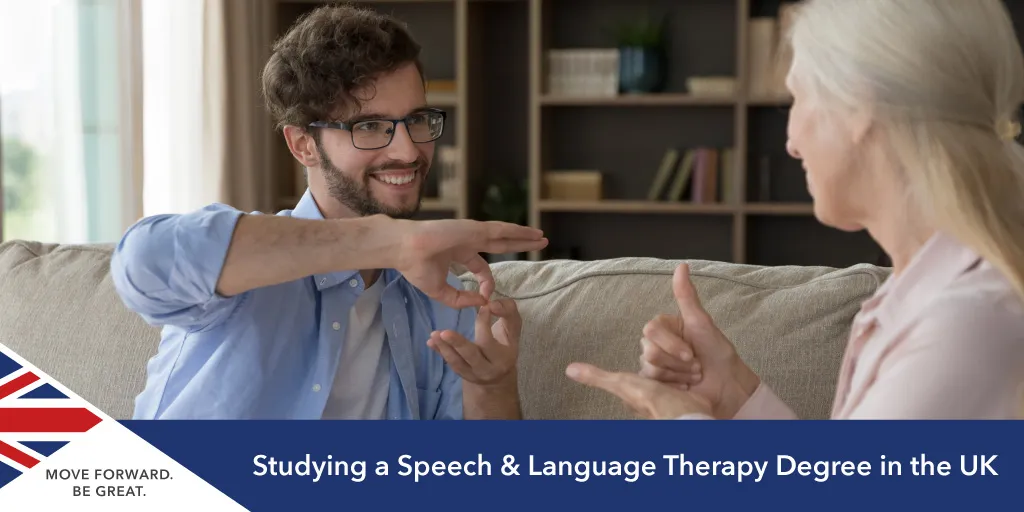 speech therapy degree courses uk