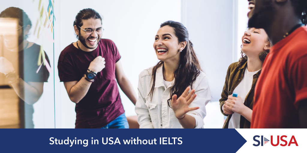 study in usa without ielts