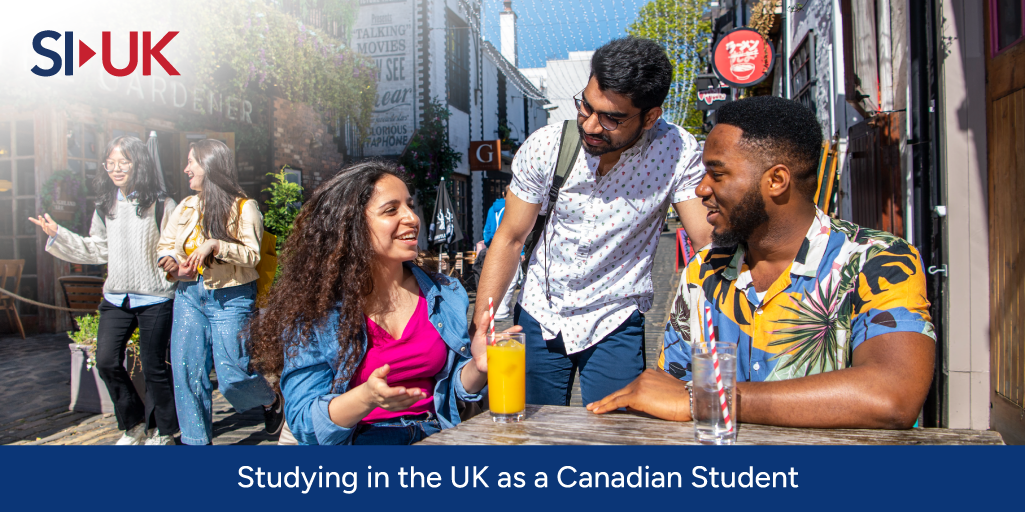 studying in uk a a canadian student