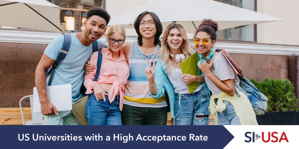 usa universities with high acceptance rate